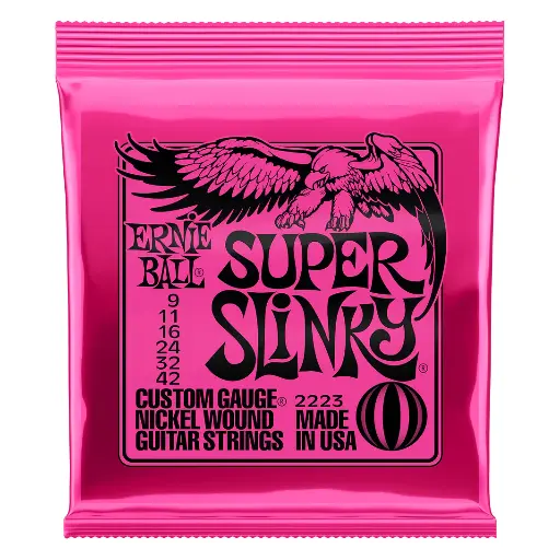 [2223] Encordado Guitarra Electrica Ernie Ball 9-42