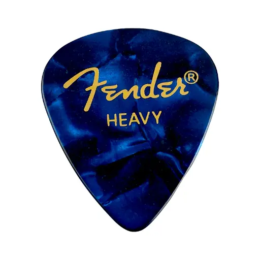 [F351H] Pick Celuloide Fender Heavy F351-H