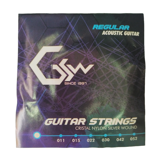[MK10] Encordado Guitarra Acústica GSW MK10 11-52